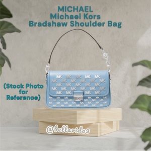🎉HOST PICK🎉 🆕 Michael Kors “Bradshaw” Studded Convertible Shoulder Handbag